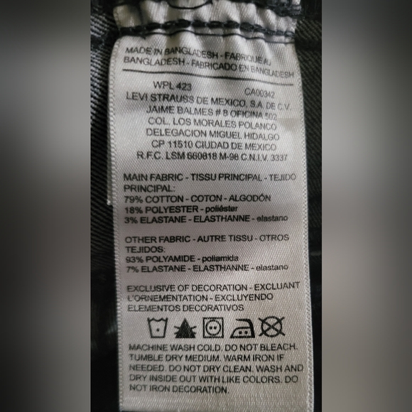 Signature Levi’s Strauss Gold Maternity Slim Boyfriend‎ Jeans - Picture 5 of 7